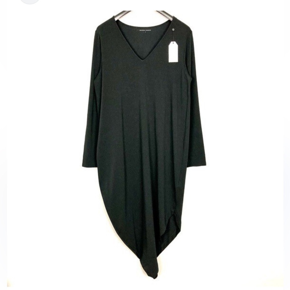Universal Standard Elegant Black V-Neck Dress Geneva dress - Picture 2 of 8